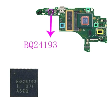 2x Vastuvõtva Laadimise Juhtimine BQ24193 Video, Audio IC Chip Asendamine Remont Osa NS Lüliti Konsooli