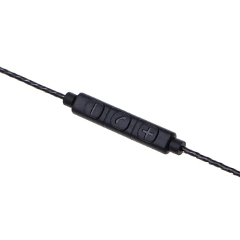 4-Pooluseline Pistik 3.5 mm Kõrvaklappide Juhtme Mic Töötleja Asendamine Kaabel ATH-IM04 X3UB