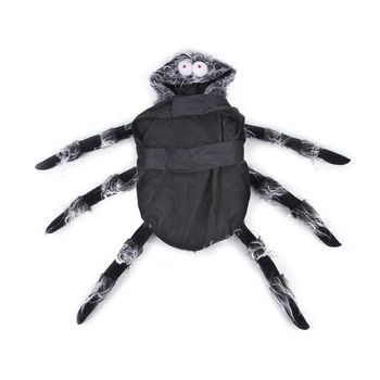 Halloween Pet Spider Riideid Väike Keskmine Suur Koer Kutsikas Pool Cosplay Kostüüm Hupparit Naljakas Riided Dressup