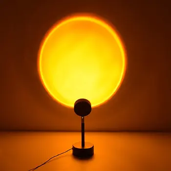 Sunset Projektori Lamp Atmosfääri Õhtul Tuli Päike Projektsioon laualamp eest Magamistuba Baari Kohvi Poe Seina Kaunistamiseks Valgustus