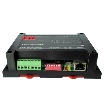 Ethernet Moodul 8AI8DI Tööstus Omandamise Kontroll Moodul Modbus RTU TCP UDP Protokolli IO Ühik