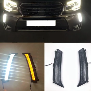 Auto LED PÄEVATULED päevasõidutuli Fog Lamp L&R Sobib Subaru Metsnik 2013-2018