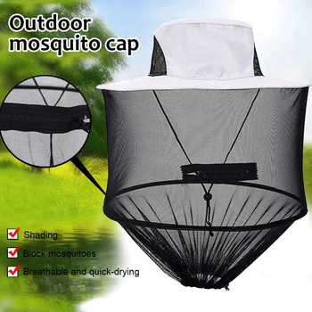 Väljas Kalapüük, Telkimine Mütsid UV Kaitse Mesindus Anti-mosquito Net Mütsid Aiandus Päevavarju, Putukad) Ennetamine Kaela Pea Co