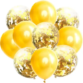 10tk/palju 12inch Lateks Õhupallid Konfetit Sünnipäeva Teenetemärkide Baloon Mix Pulm Teenetemärgi Heelium Rose Gold Air Ballon