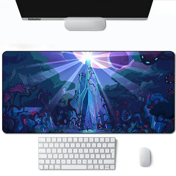 Anime Ta-Ra Ja Printsessid Power Gaming Large Mouse Pad Arvuti Mousepad Lukk Edge Klaviatuur Laua Mat jõulukinke