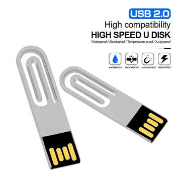 Super mini 32GB pendrive metallist USB 2.0 flash drive 4gb 8gb 16GB 32GB 64GB 128GB pen drive USB 2.0-memory stick U Disk kkel usb