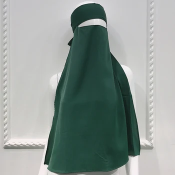Mood Abaya katta nägu hijab Saudi Araabia pikk sall Moslemi naiste hijab mošee palve hijab Islami etnilise vabaaja hijab