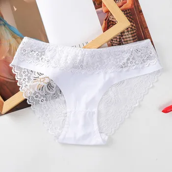 Naiste Aluspüksid Sexy G-string Perspektiivi Aluspüksid, Naiste Keskmine Vööümbermõõt Underwear Aluspüksid Pitsist Püksikud Õõnes Välja 2021 R5