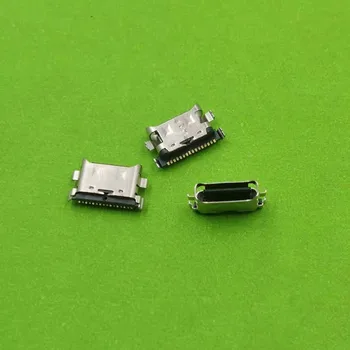 50tk Laadimine USB Port, Doki Pistik Samsung Galaxy A30S A307 A3050 A407F A7070 A707F A31 A315F A41 Laadija Pesa Pesa