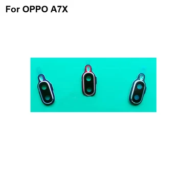 Eest Oppo A7X Tagumine Tagasi Kaamera Klaas Objektiivi +Kaamera Kate Ringi Eluaseme Asendamine test hea Oppo A 7X oppoA7X