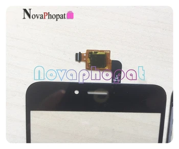 Novaphopat Must/Valge Sensor Ekraan Meizu M5s / Meilan 5S Puuteekraani Klaas, Digitizer Paneel Ekraani +jälgimine