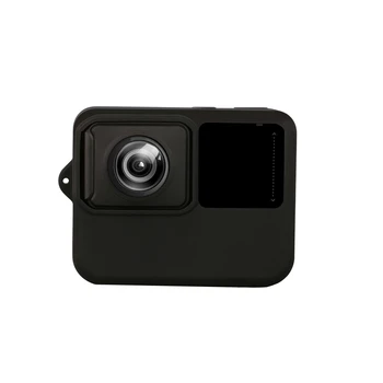 Anti-Sügisel Kaamera Raami Kate Silikoonist puhul Insta 360 Üks R 4K Kaamera Protector Paks Aku Versioon