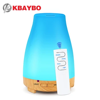 KBAYBO niisutaja lõhn difuusor eeterliku õli hajuti aroomiteraapia õhu humidfier koos puldi LED night light kodu