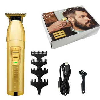 Meeste juukselõikusmasinad Juhtmeta Beard Trimmer Soeng Grooming Kit Veekindel Laetav Electric Hair Cutting Tools Meestele, Lastele