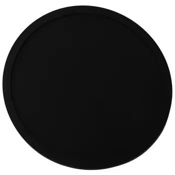 Silikoon Musta Juua Rannasõidulaevade Komplekt 8 Non-slip Ring Pehme Õhuke ja Vastupidav, Lihtne Puhastada Must