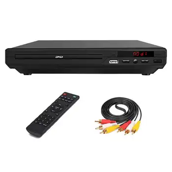 HD DVD-Mängija 720P Multimeedia Digital TV Toetab USB/Video/DVD/RW/CD/Audio/VCD/SVCDJE/PG/MP3/WMA/CD kodukino Süsteemi