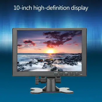 10 tolline Kaasaskantav Monitor HDMI-ühilduvate 1920x1080 HD IPS Ekraan Arvuti LED Monitor Naha puhul PS4 Pro/Xbox/Telefon