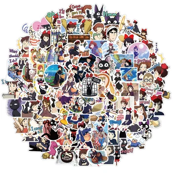 10/50/100TK Kiki ' s Delivery Service Anime, Kleebised, Sülearvuti Vee Pudel Rula Veekindel Graffiti Decal Kleebis Kid Mänguasi