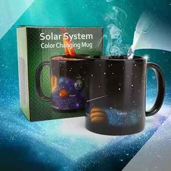 Tähine Päikesesüsteemi Keraamiline Värvi Kruus Tassi & Kruusid Vee Tassi Joomine Kruus