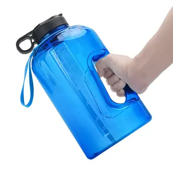 3780ML Kerge Vee Pudel Õled läbipaistvast Plastikust Joogivee Pudelid Jõusaal Vahend Kannu BPA Vaba Sport Cup