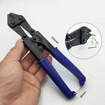 Uus 8Inches Kaks värvi Käepide, Mini poldilõikur Terasest Traat Cutting Plier 65 # mangaanterasest Valtsimisega Cutter Plier Tööriist