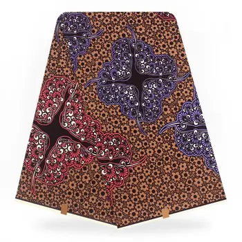Aafrika Vaha Prindi Kangast Õue Batik Puuvillane Riie Nigeeria Kleidid Naistele H181128