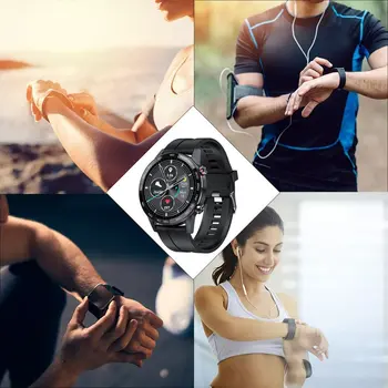 L16 Smart Watch Mehed EKG PPG IP68 Veekindel Smartwatch 1.3 Tolline 360 360 täisekraan Fitness Sport Watchs