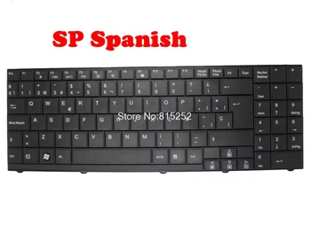 Sülearvuti klaviatuuri Medion E7214 MD98360 MD98410 MD97626 MD97578 MSN30011522 Must Raam SP hispaania
