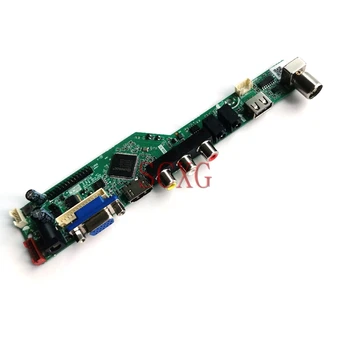 DIY KitLCD ekraani töötleja juhatuse HDMI-ühilduva USB-VGA-1024*768 1CCFL 20-Pin LVDS Sobib LP133X7/LP133X8/LP133X09 Analoog signaali