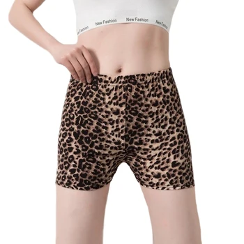 VIIANLES Naiste Leopard Printida Püksid Elastne Uued Suve Püksid Sarmikas, Seksikas Daamid Vabaaja Püksid treening Lühikesed Püksid
