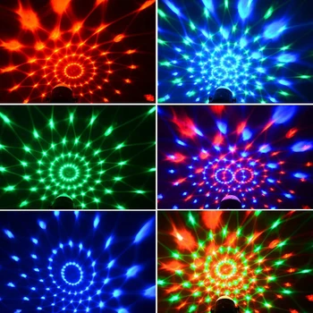 Auto/Home Music hääljuhtimine RGB Teenetemärgi Disko DJ Rhythm Vilkuv Lamp Pool KTV Atmosfääri LED Laser Light-USB-Laadimine