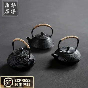 Jaapani Raud Tee Pott Roostevabast Terasest Infuser Malmist Teekann, Tee Veekeetja keedetud Vett Oolong Tee 600/800/1200ML