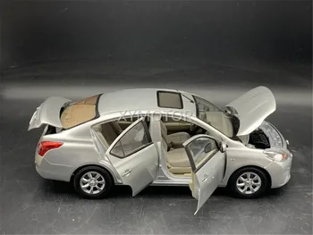 Uus Skaala 1:18-Nissan Sunny Diecast Mudel AUTO Hõbe lapsed Mänguasjad Kingitus Kogumise Ornament Ekraan Metalli -, Plasti -, Kummi -