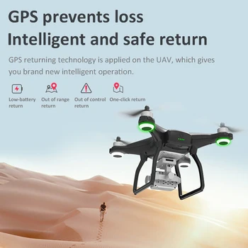 2021 UUS X35 Dron WiFi GPS-4K HD Kaamera Profissional Harjadeta Mootori Undamine Gimbal Stabilizer 26 Minutilise Lennu RC Mänguasjad Quadcopter