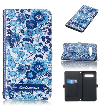 Luksus ilus lill romantiline tüdrukud telefon kett kott rahakoti puhul Samsung Galaxy S10 S10Plus S10 E kohtuasjas kott