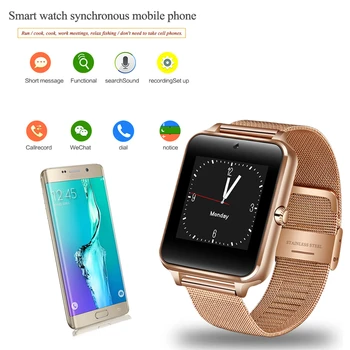 2019 Smart Watch Z60 GT09 Mehed Naised Bluetooth Randme Smartwatch Toetada SIM/TF-Kaardi Käekell IOS-i ja Android Telefon