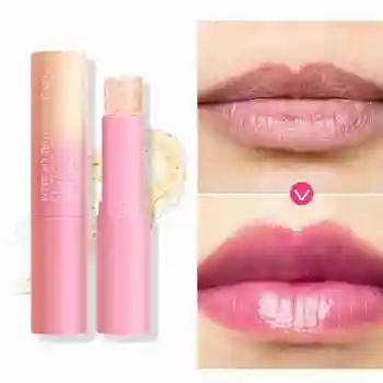 Niisutav Värvi muuta huulepalsam moodustavad huuleläige läbipaistev labiales Vitamiin-E Niisutav Huulte Hooldus meik kosmeetika