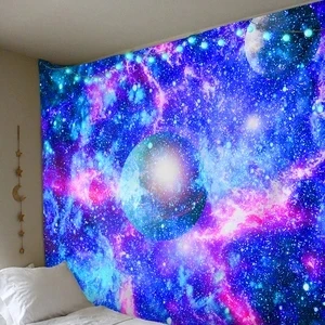 Galaktika Universumis Ruumi Tapestry Tähed Seina Riputamise Hipi Retro Home Decor Jooga Rannas Matt Tapiz Nõidus Seina Riie Seinavaibad