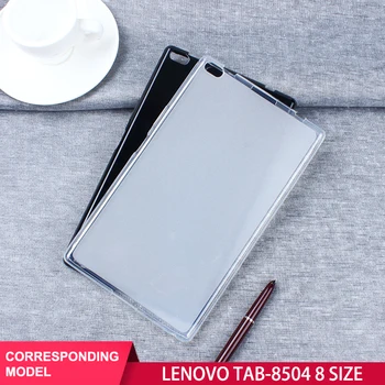 SZOXBY Lenovo Tab TAB-8504 kuulu Pehme Juhul 8 Tolline Tahvelarvuti Ultra-Õhuke TPÜ Juhul Pehme Anti-Sügisel Pestav Tablett TPÜ Juhul