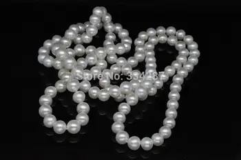 Looduslik Tohutu 11-12mm AA+ tasemele valge pärl kaelakee