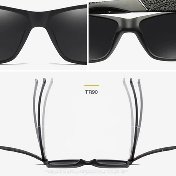 Ggovo Brändi Disainer Meeste TR90 Materjali Polariseeritud Päikeseprillid Kõrge Kvaliteedi Mood Unisex päikeseprillid Prillid Oculos UV400