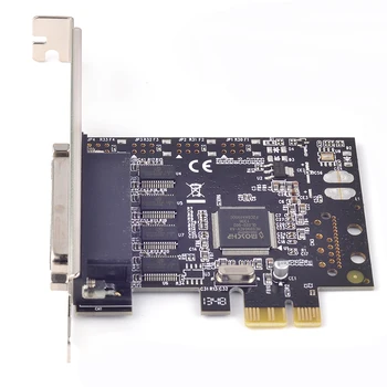 4 sadamate Serial port RS232 DB9 PCI-e Expansion Card PCI express Serial port RS-232 RS 232 adapter PCI e PCIe converter MosChip