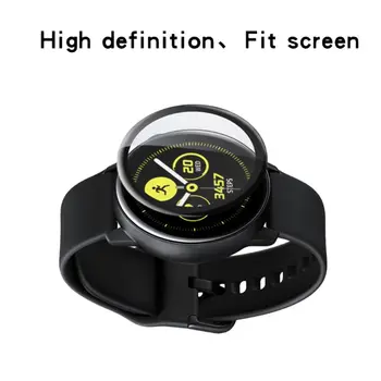 1Set Pehme kaitsekile Läbipaistev Karastatud Klaas, Kile Ekraani Kaitsekile Samsung Galaxy Vaadata AKTIIVNE Watchband Tarvikud