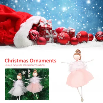 Jõulupuu Kaunistama Peen Net Lõng Palus Ballerina Nukk Jõulud Ripats Uus Aasta 2021 Jõulud soliidne