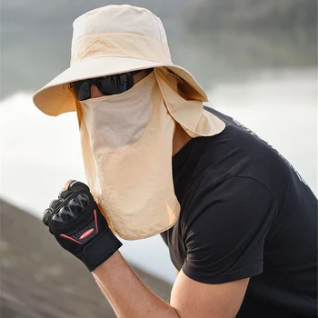 Uudne Väljas Päike Müts Mood 2021 Veekindel Päikese-Kaitse Mütsid Hingav Anti-mosquito Kapoti ühise Põllumajanduspoliitika Kalapüük, Telkimine Meeste Müts