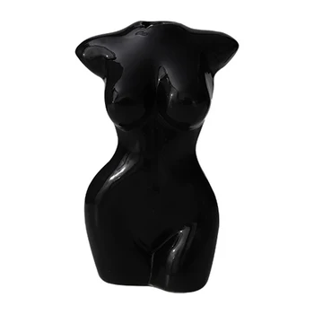 Body Art Disain Keraamiline Vaas Alasti Naine Skulptuur Lillepoti Ornament Loominguline Hobi Vaas Istutamise Masin Käsitöö