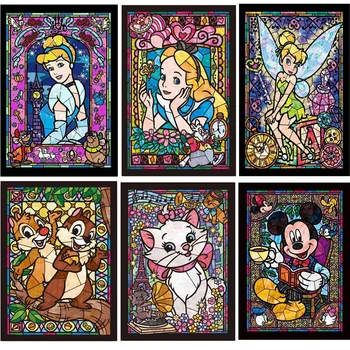Disney Printsess Seeria 5D DIY Diamond Maali ristpistes Set Mosaiik 