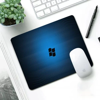 Windows disain Arvuti Mouse Pad padjad Pestav libisemiskindlad Kummist s Ei Overlock 22X18CM laua hiire matt