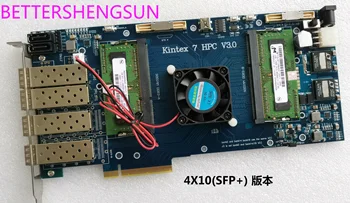 Xilinx fpga pcie Kintex7 arengu pardal fpga accelerator card high-performance computing serv computing