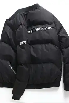 Uus talve meeste õhuke jakk korea versiooni trend fashion vabaaja jakid street suured riided
